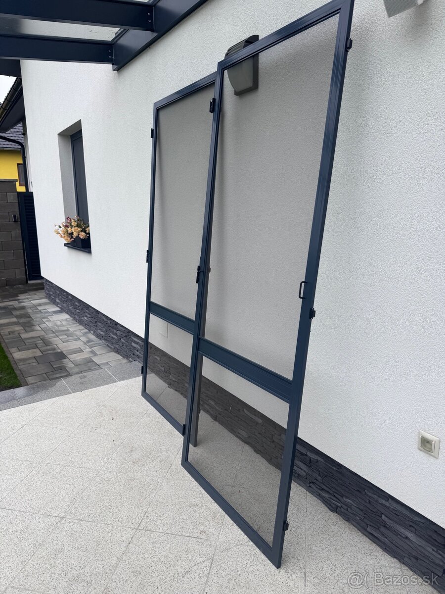 Hlinikove sietky na balkonove dvere (dverové) - 4