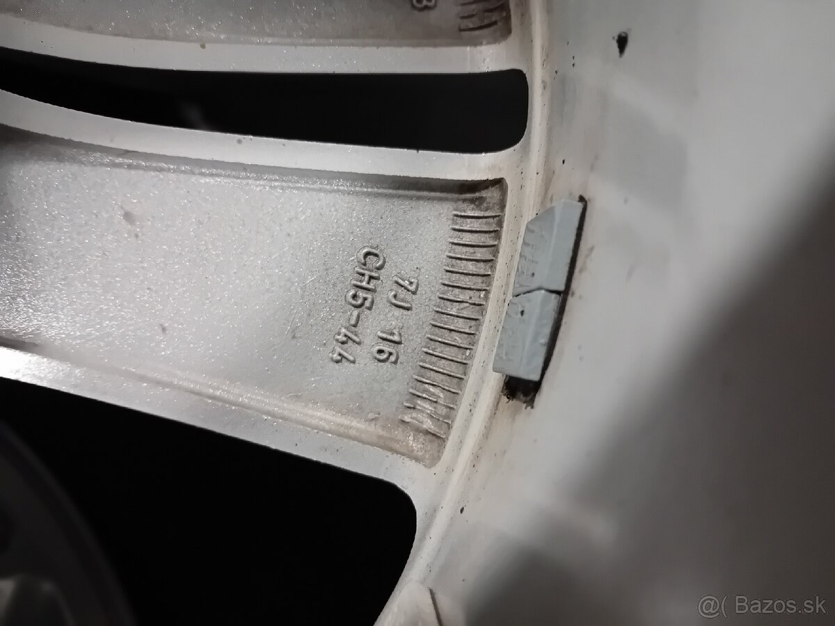 1ks rezerva Peugeot 7J x 16 ET44 - 4