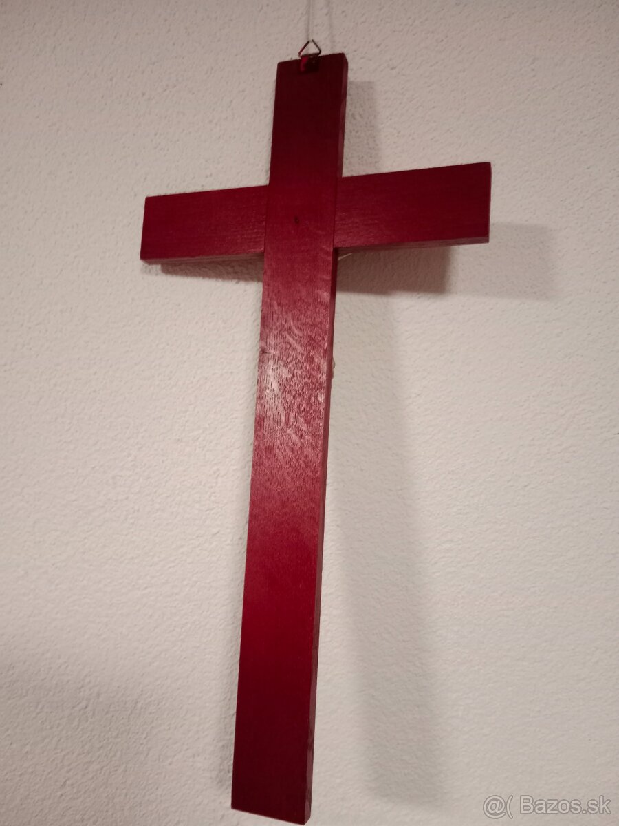 Nástěnný restaurátorský krucifix - 4