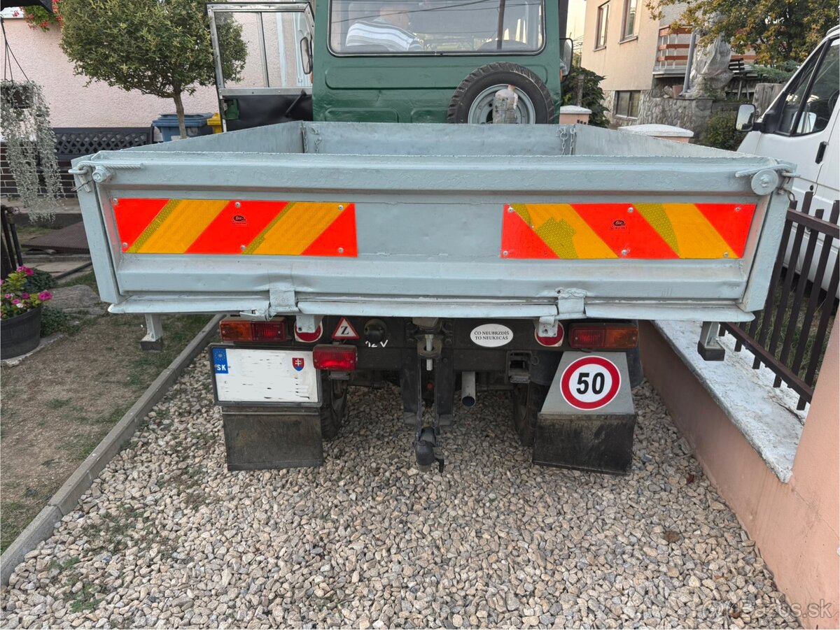 Multicar M25 3-stranný sklápač - 4