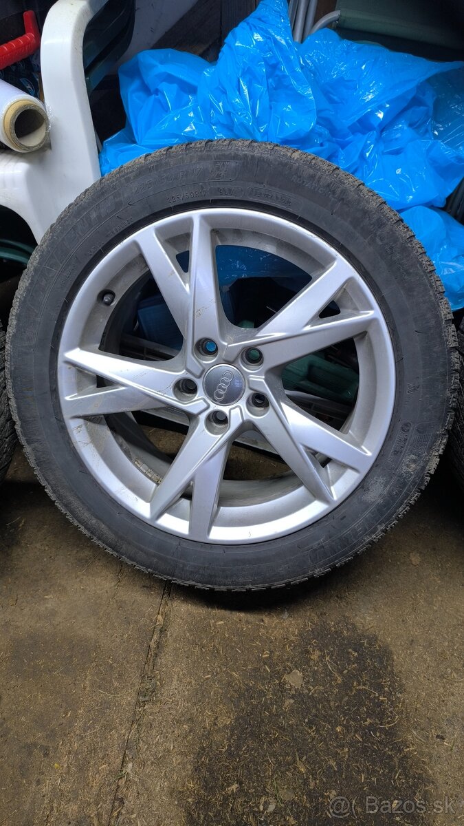 Zimná sadá kolies Audi 225/50R17 - 4