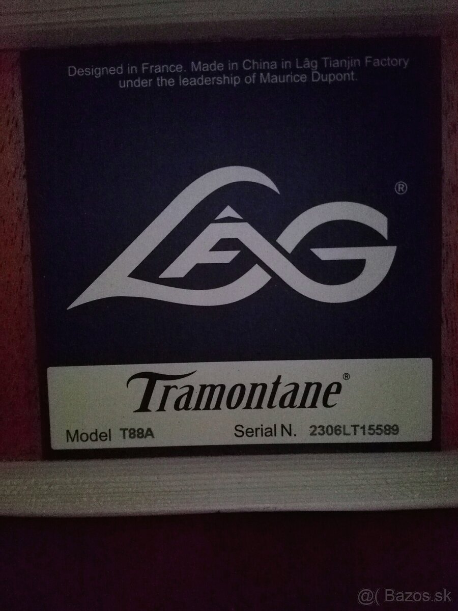 Predam gitaru LAG Tramontane T88A. - 4