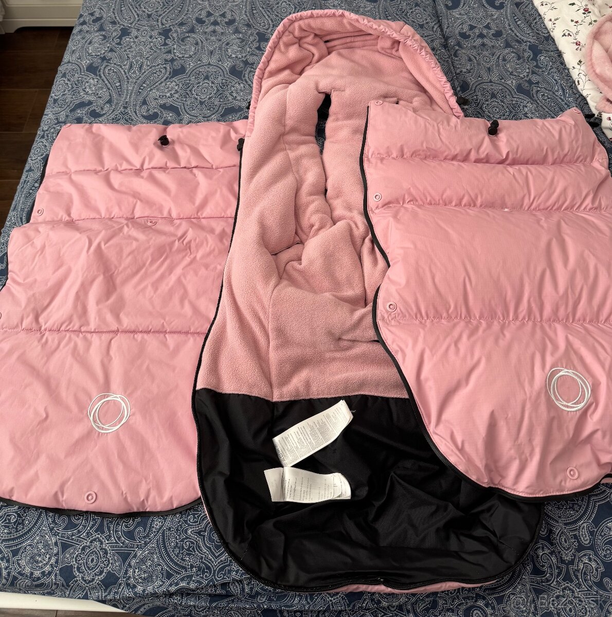 Bugaboo fusak High Performance Soft Pink zimny - 4