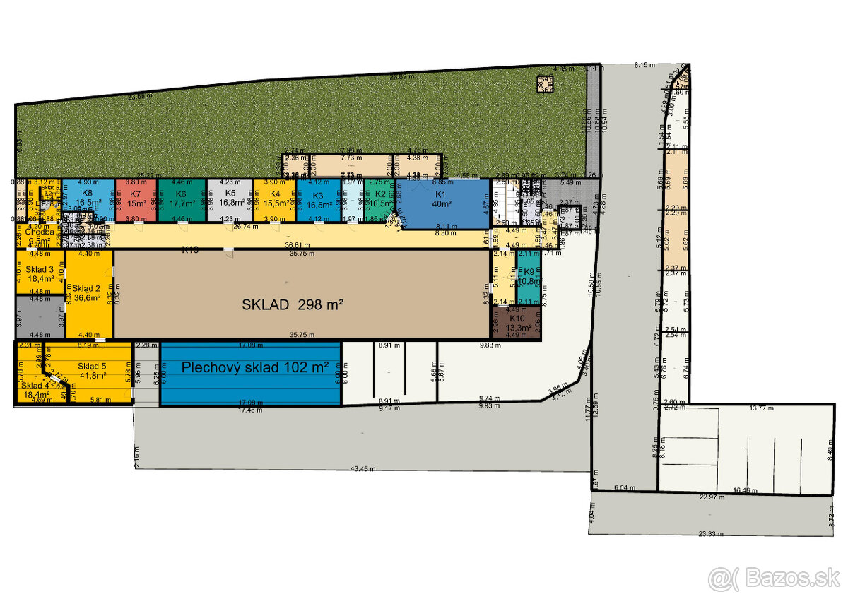 Predaj Budova sklady a kancelárie - BARCA - 4