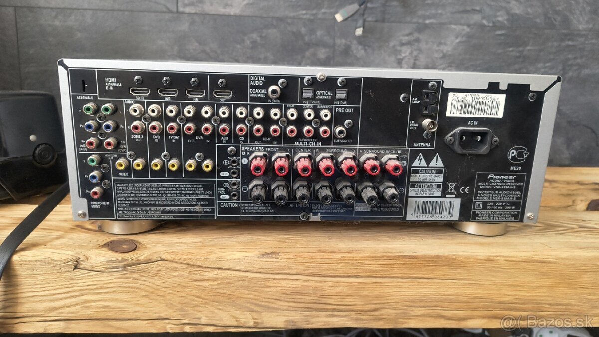 Pioneer audio video receiver - 4