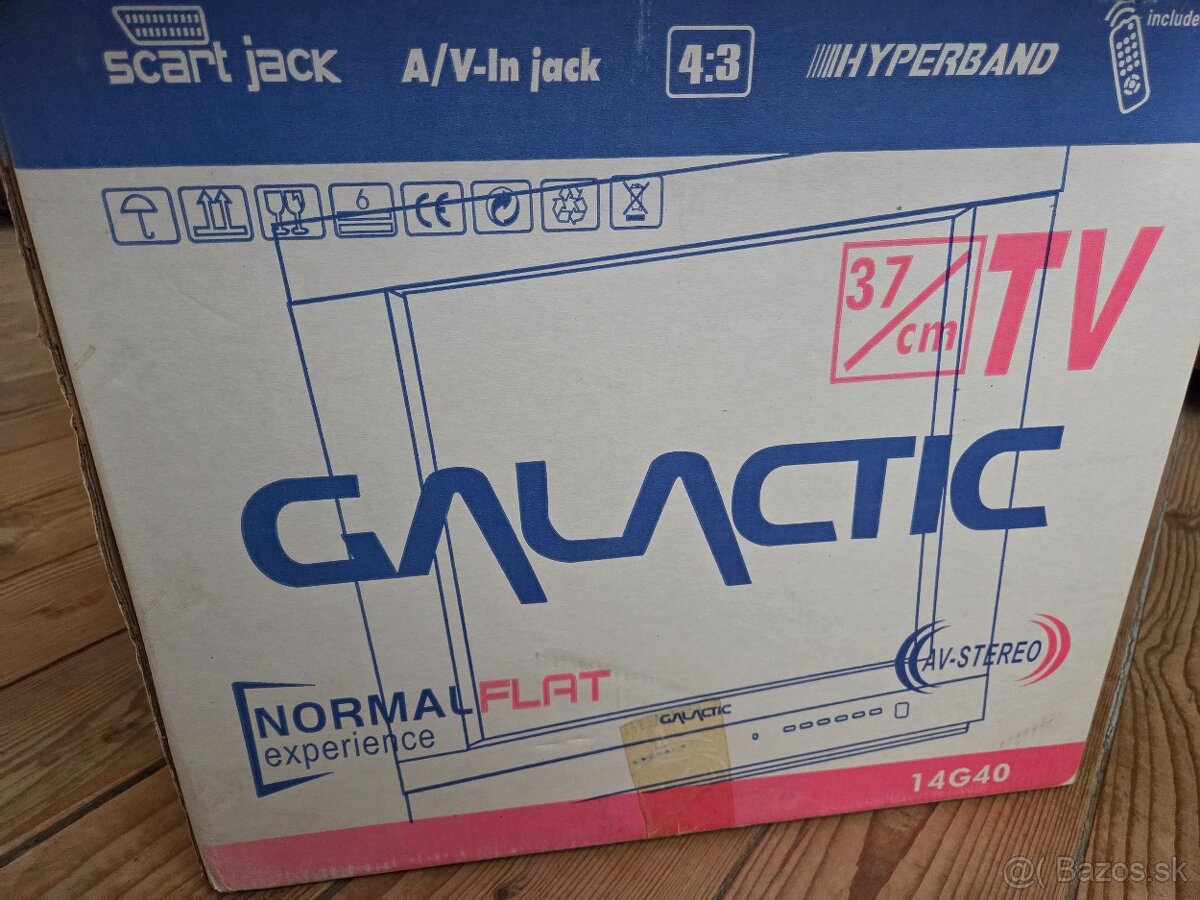 Maly prenosny televizor Galactic, velmi malo pouzivany - 4