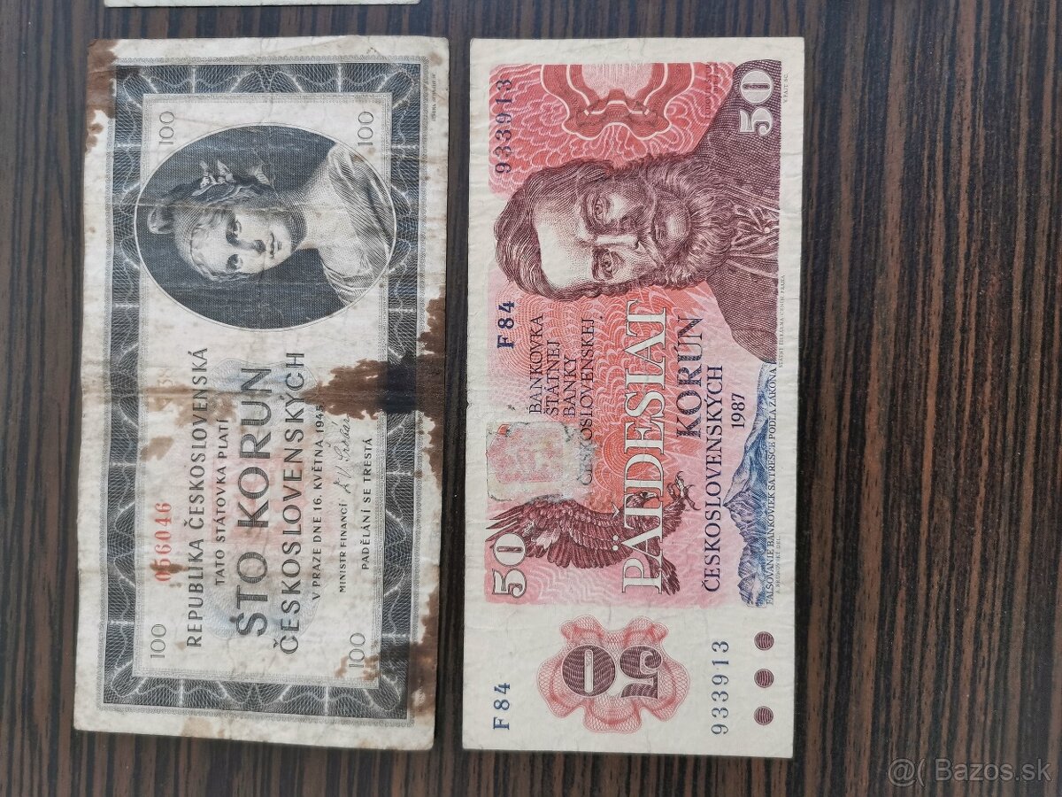 Československé bankovky - 4