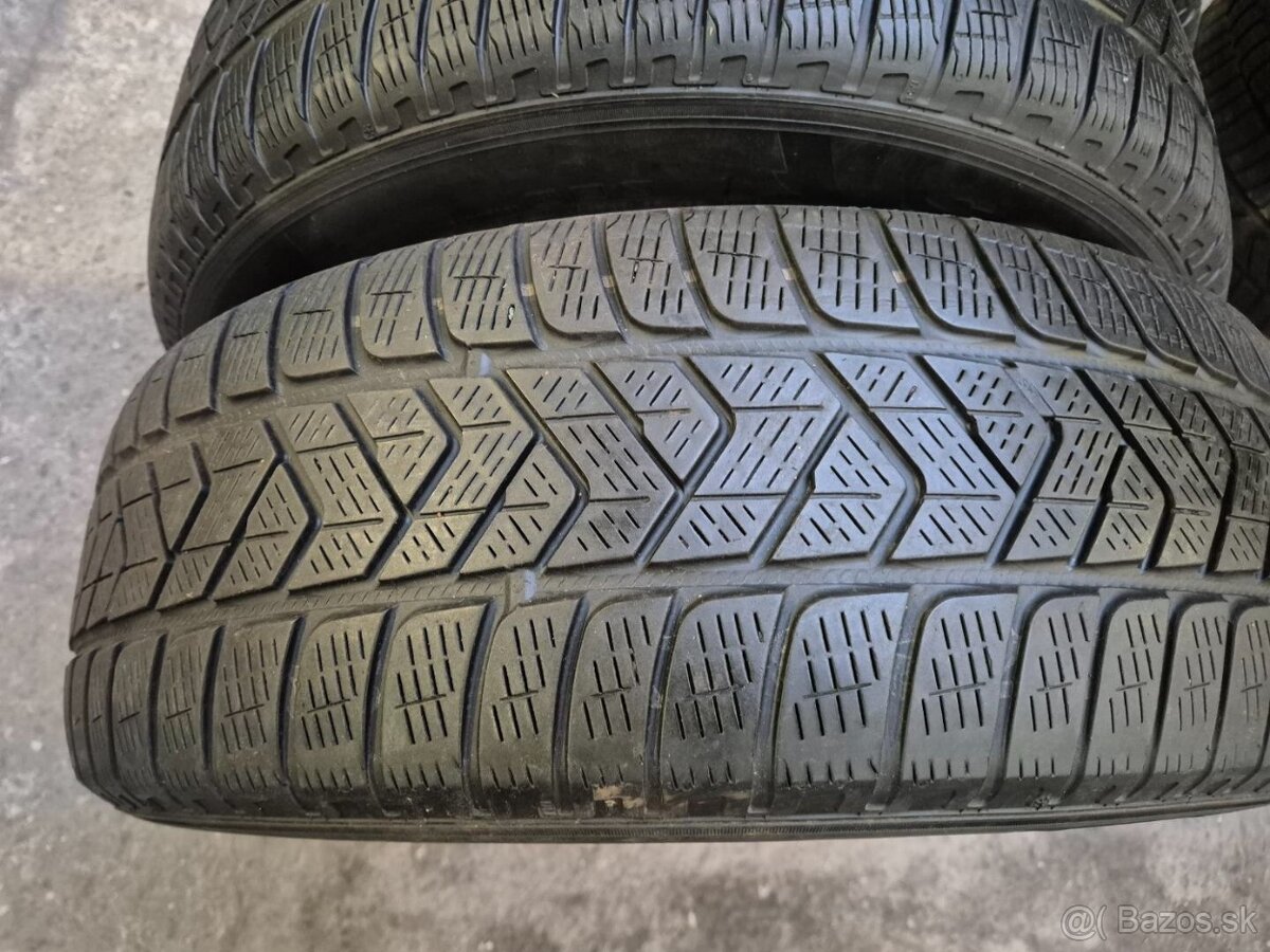 215/65 r17 zimné 4 ks PIRELLI dezén 7 - 5,2 mm - 4