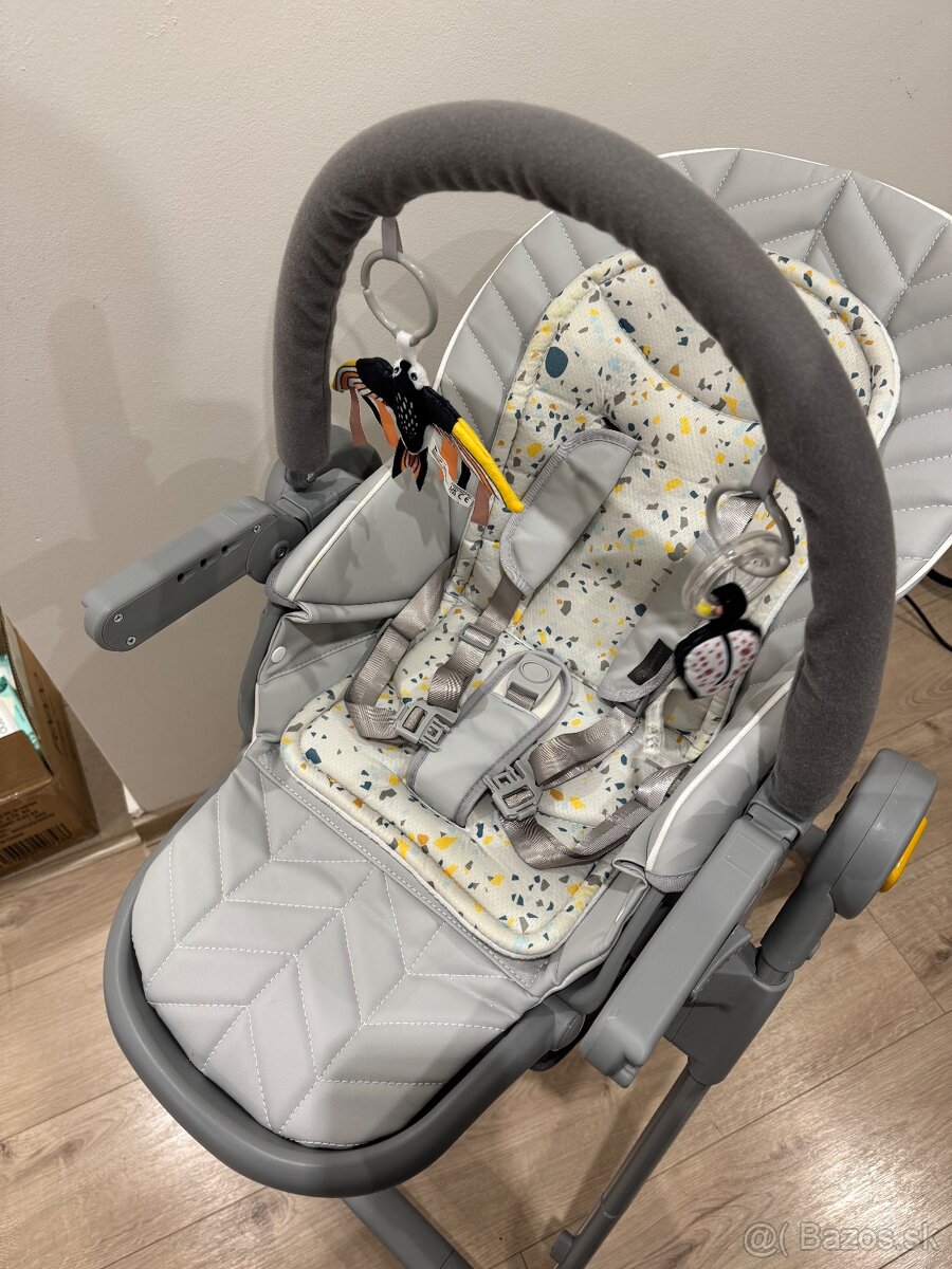 Detská stolička Kinderkraft Lastree Grey - 4