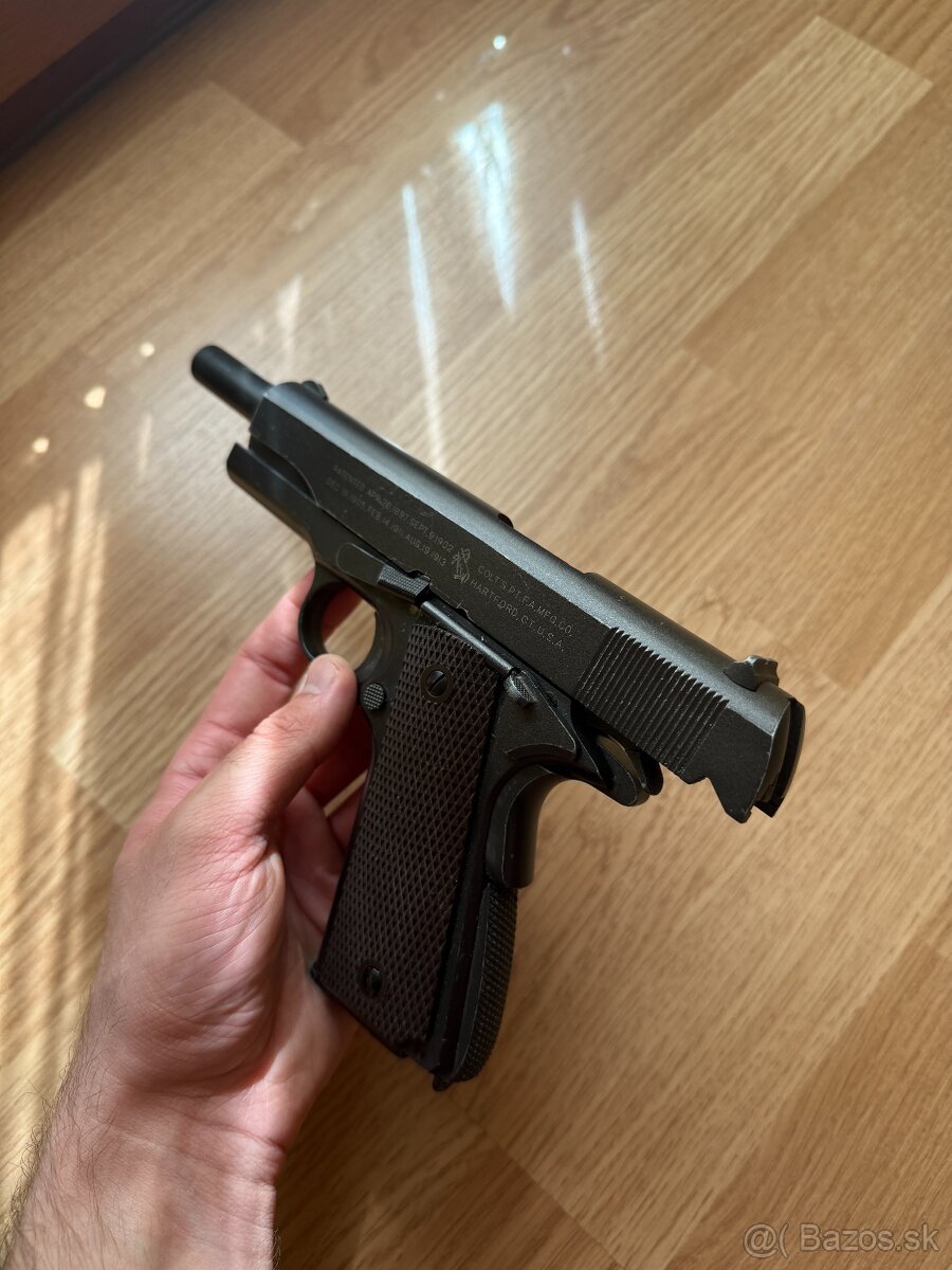CyberGun airsoft pištoľ GBB COLT 1911 GBB CO2 - 4