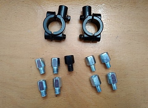 Spätné zrkadlá nové, závit M8 alebo M10 - 4