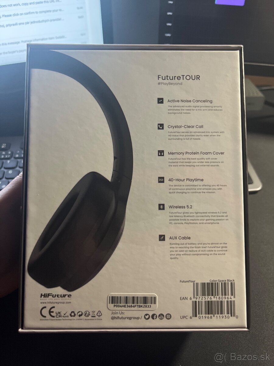 HiFuture FutureTour – nové bezdrôtové slúchadlá s potlačením - 4