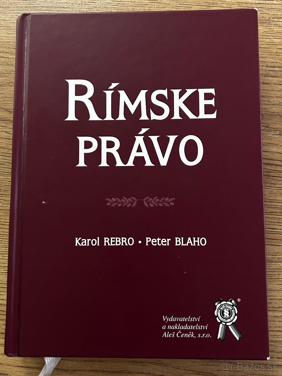 Predám knihy z 1. ročníka práva - Právnickej Fakulty - 4