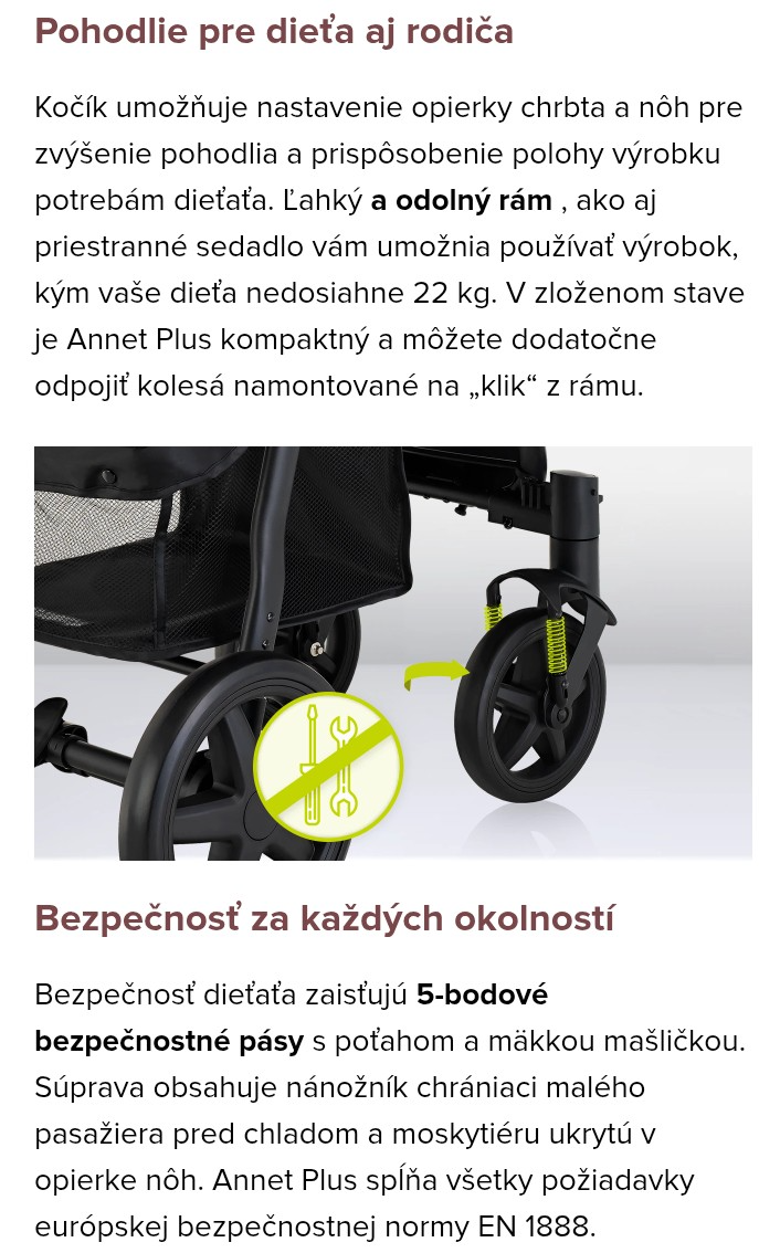 Športový kočík LIONELO - 4