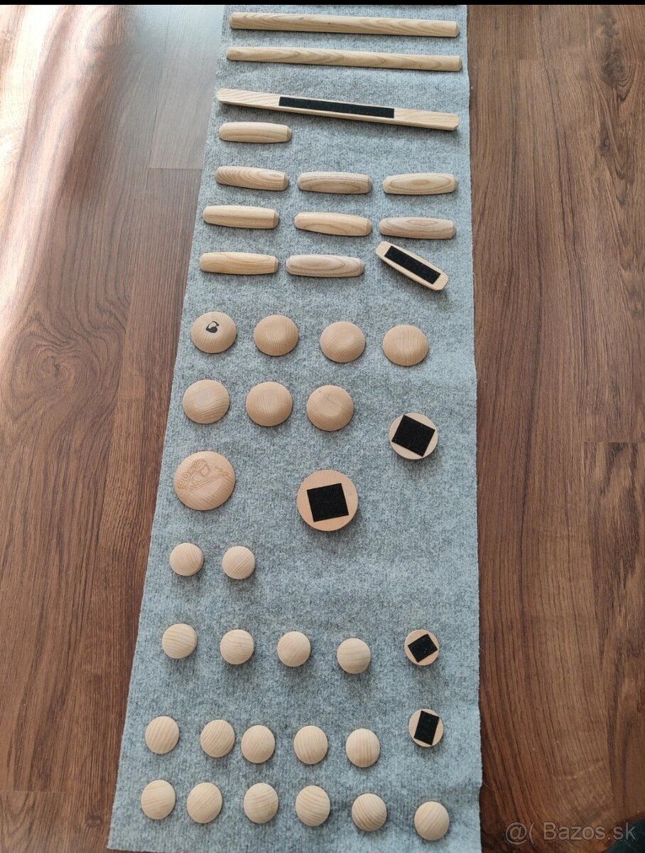 Senzomotorický koberec Barewood - 4