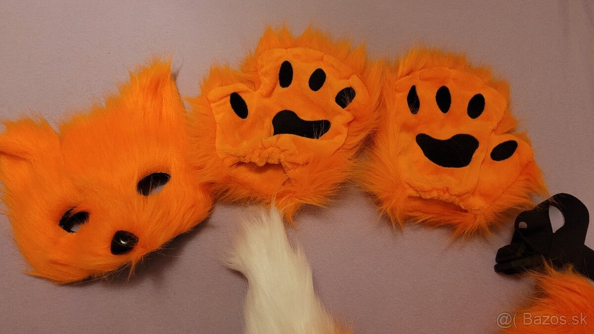 Kožušinový kostým Líška - 4