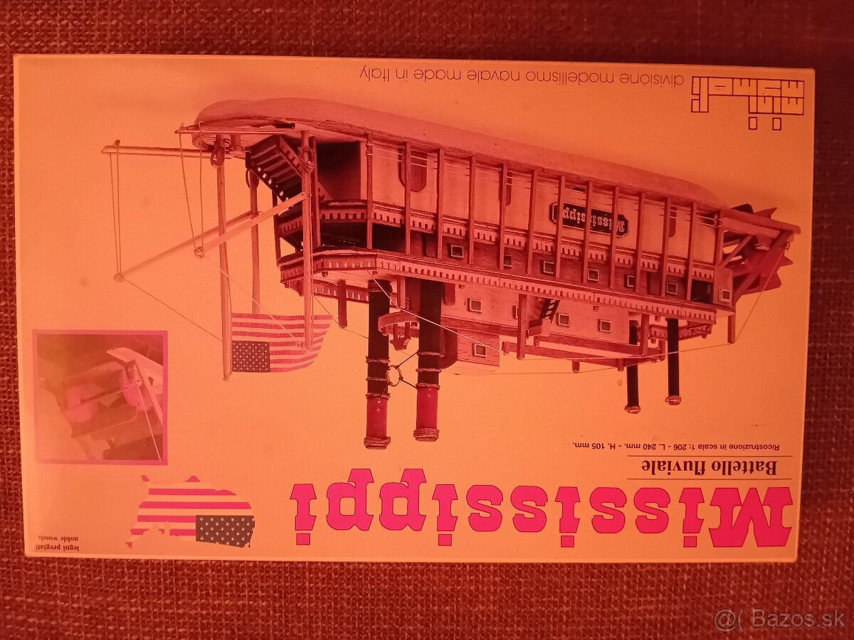 Drevene modely lodi - 4