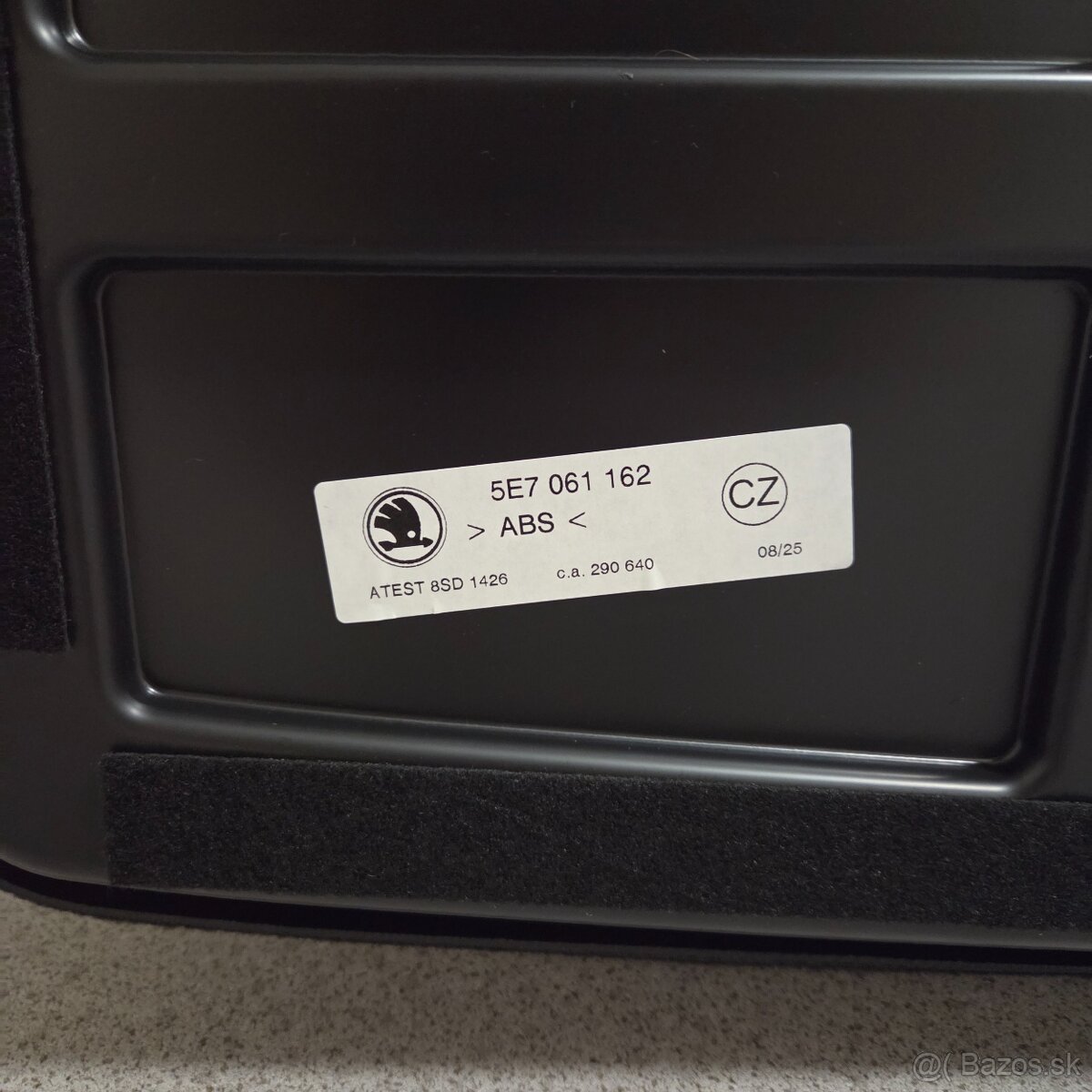 TOP: Plastova vana do kufra Octavia 4 - 4