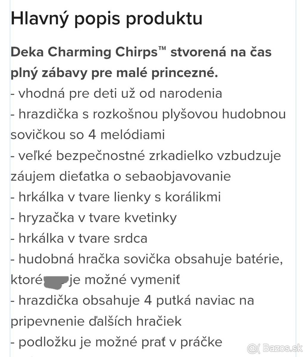 Detská deka na hranie - 4