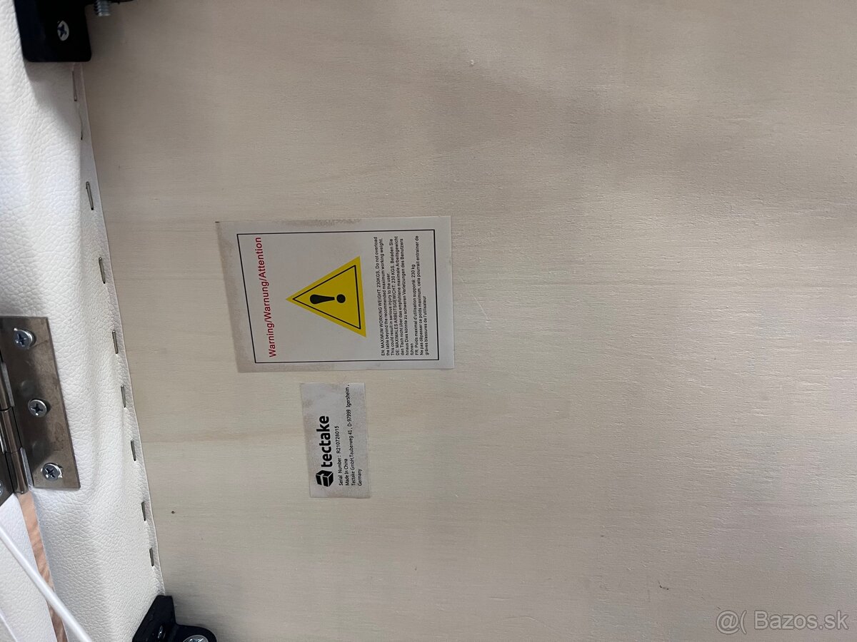 Kozmetické/masážne lehátko - 4