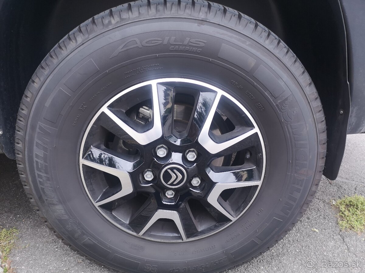 Letné pneumatiky s diskami Citroen Jumper - 4