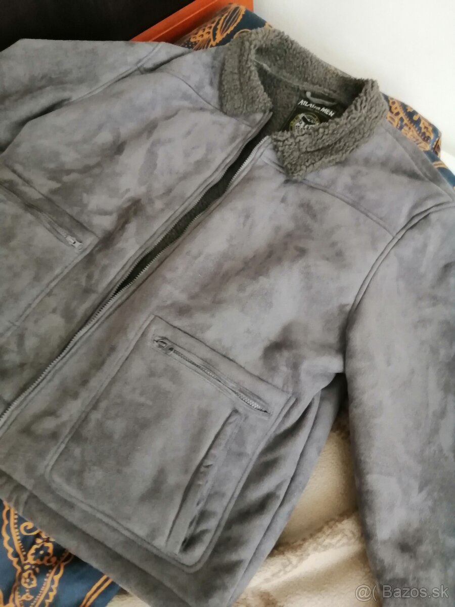 šedá letecká bunda (2XL ) - 4