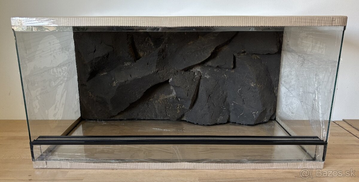 Terárium 100x50x50 s 3D stenou - 4