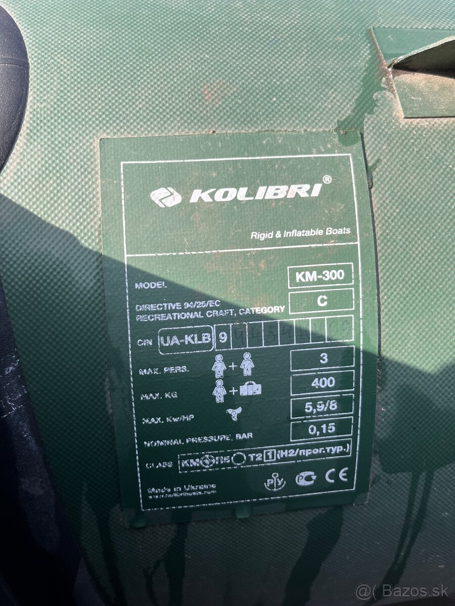 Predám čln KOLIBRI KM-300 - 4