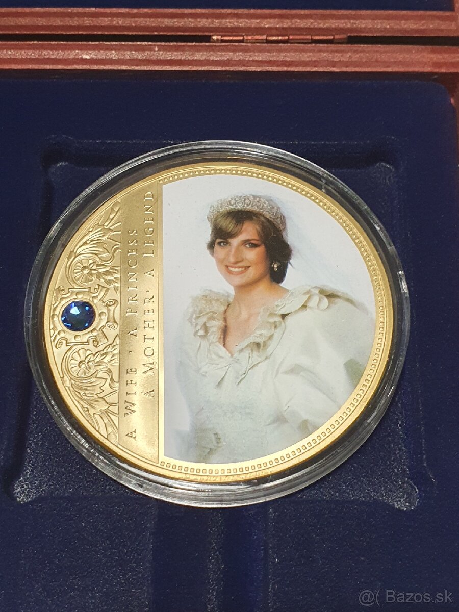 Medaile Lady Diana 4 ks 50€ - 4