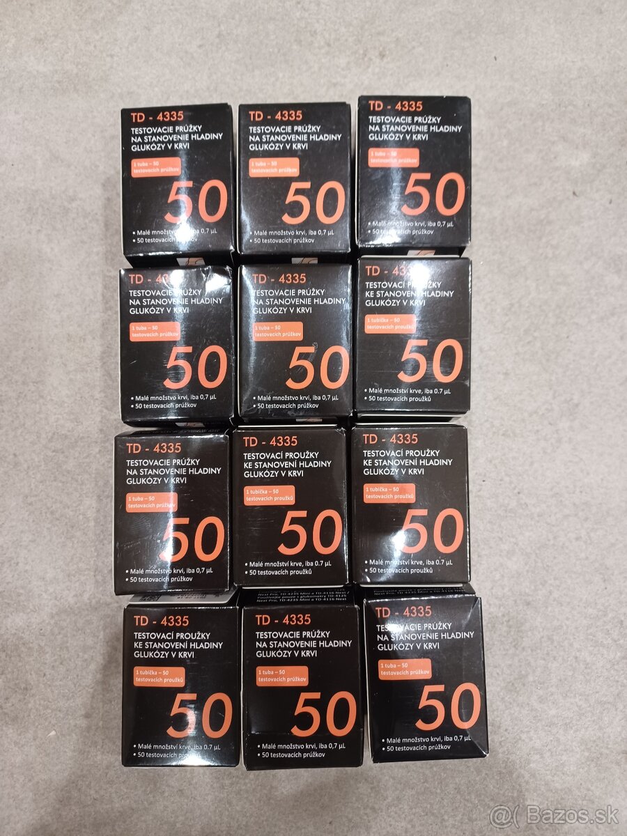 Prúžky do glukomera TD - 4335 - 4