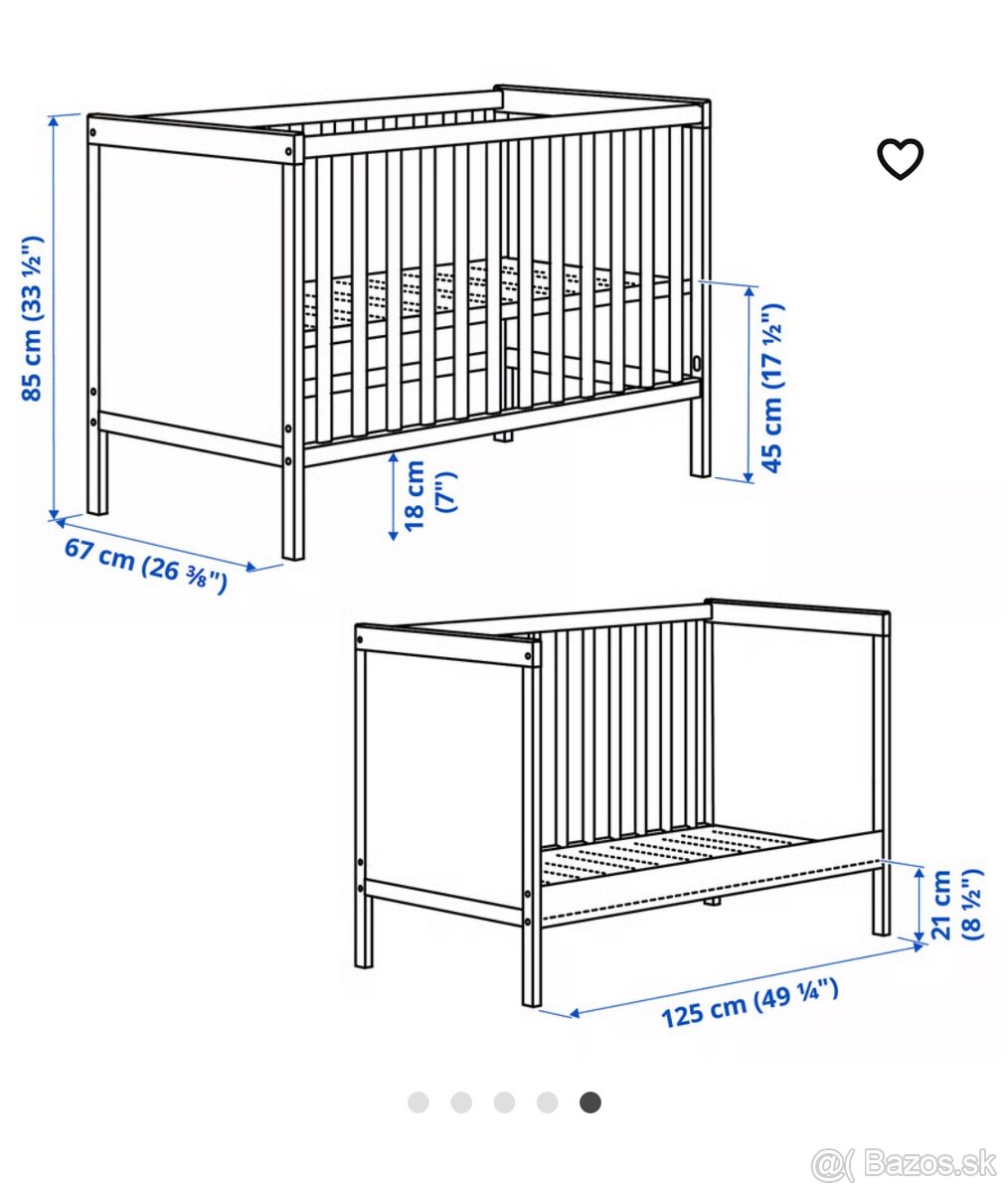 Detská postieľka - 4