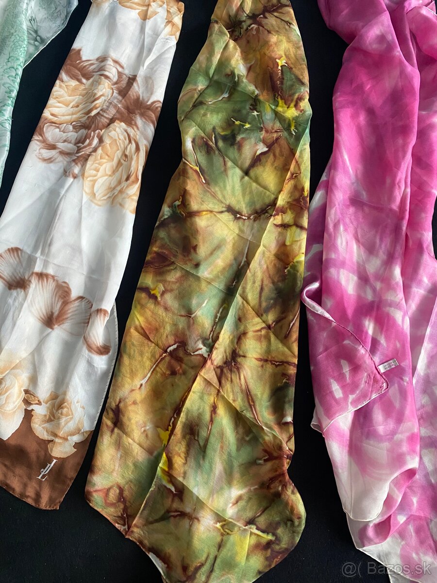 Hodvábne šatky - 4