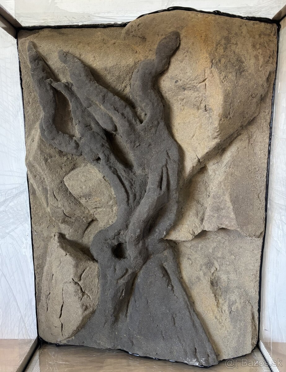 Terárium 60x50x80 s 3D stenou - 4