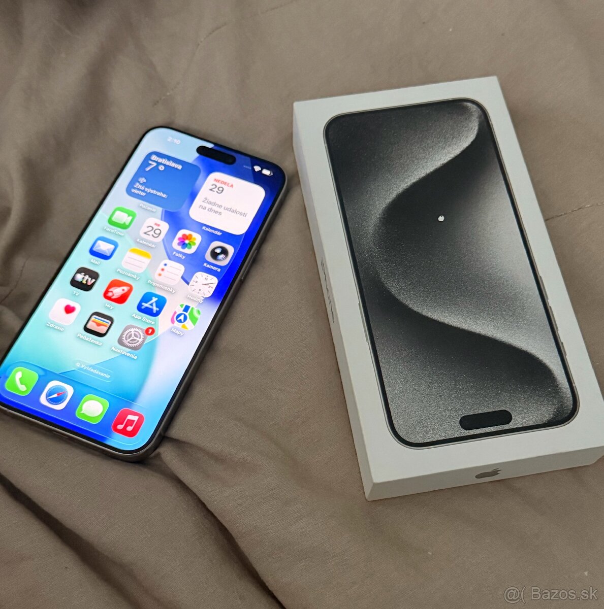 Predám Iphone pro max 256 gb - 4