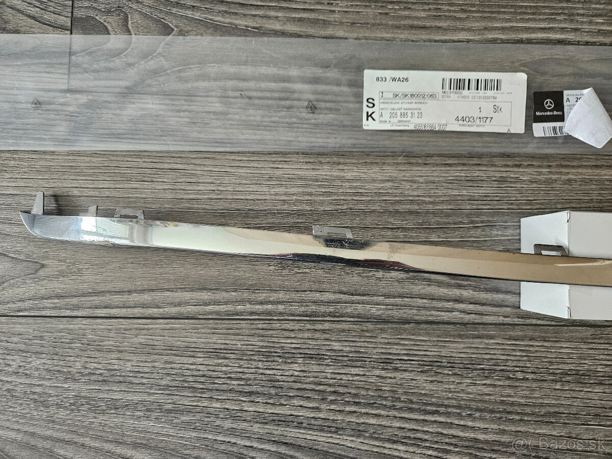 Predám lištu predného nárazníka C-trieda W205 - 4