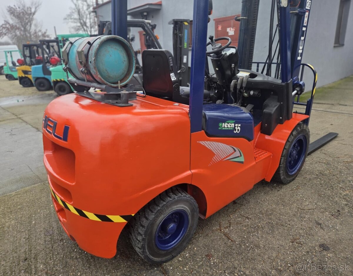 Vysokozdvižný vozík HELI CPQD35 LPG 3500kg - 4