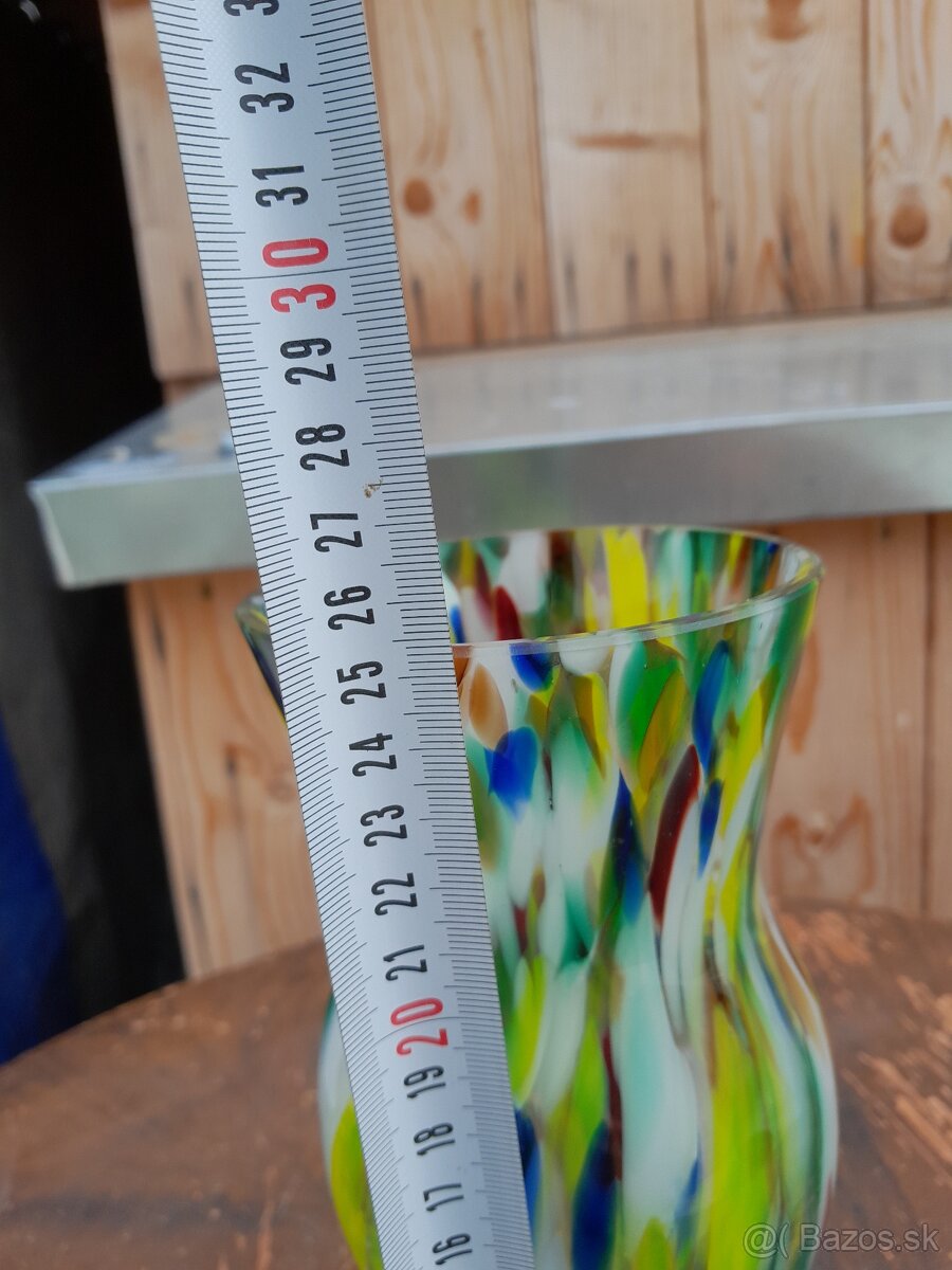 Predám sklenenú vázu - 4