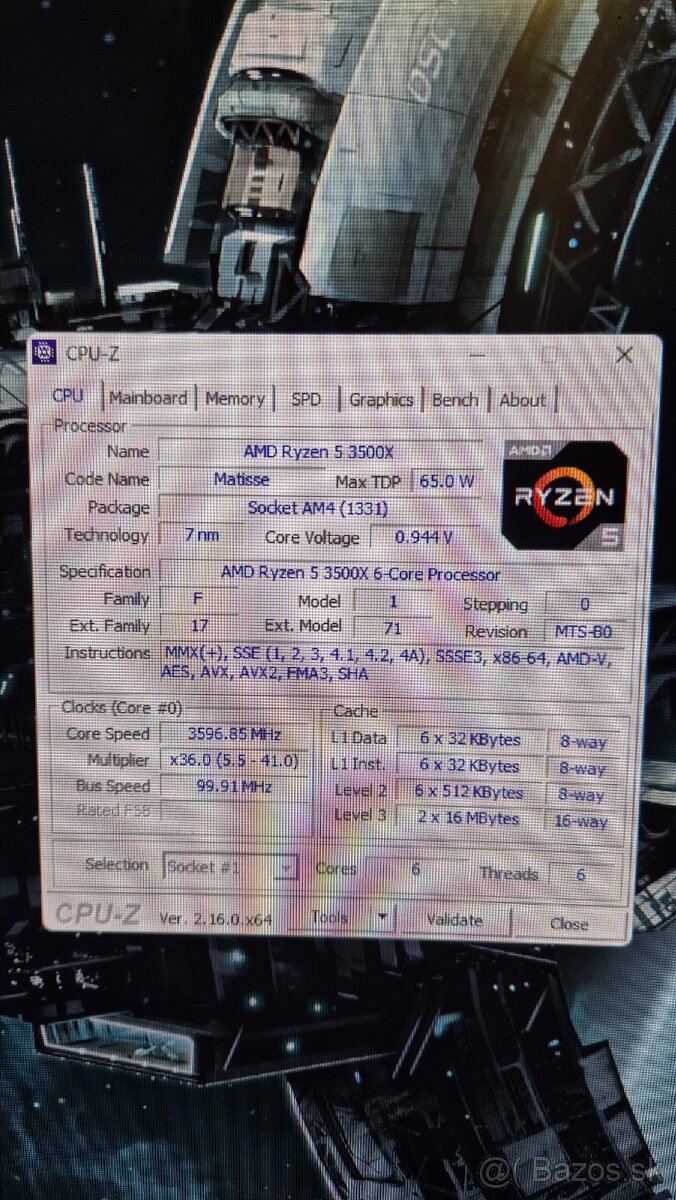 herné PC – Ryzen 5 3500X | RX 5700 XT 8GB | 32GB RAM | B550 - 4