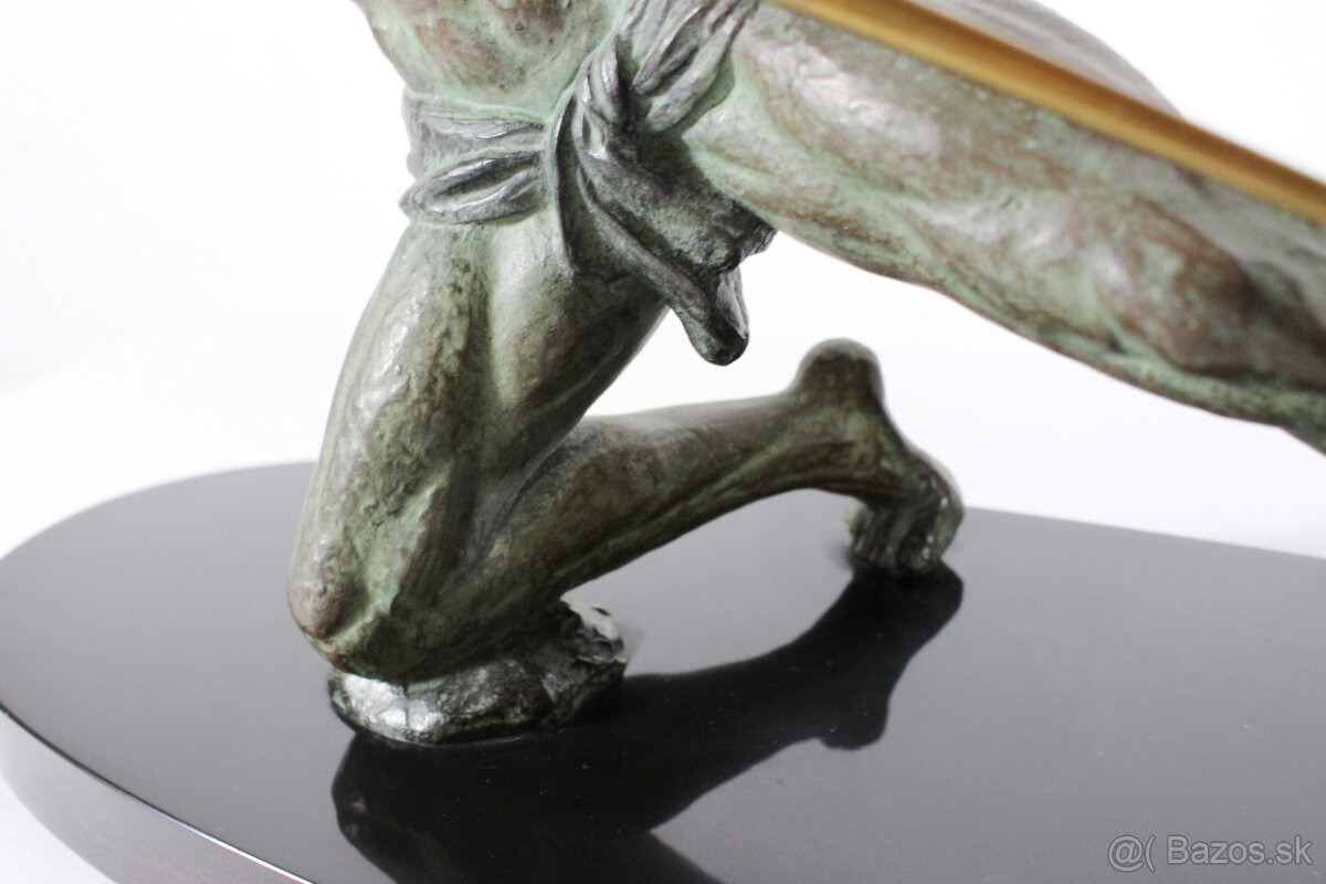 art deco skulptúra,G.Del Rosso - 4