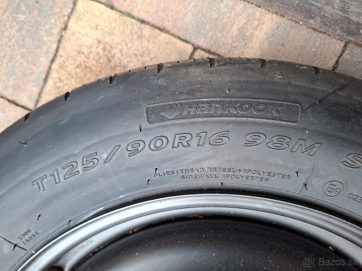 Predám rezervné koleso úzke Ford-R16 - 4