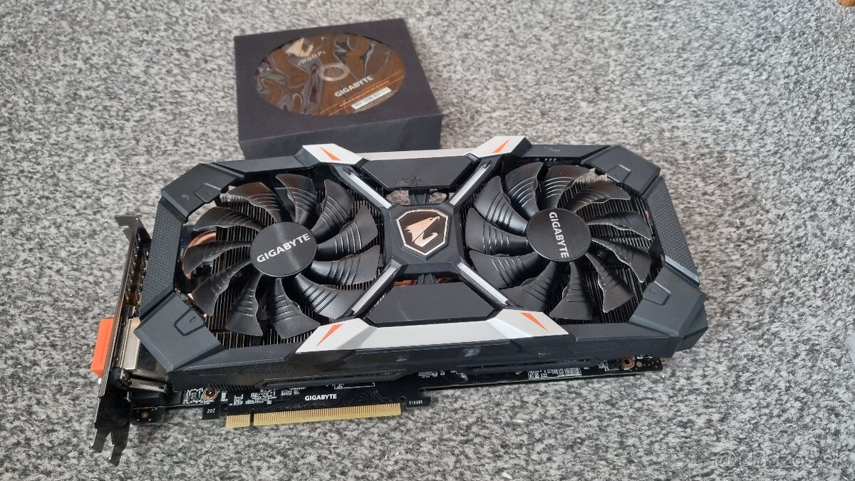 Predám GIGABYTE AORUS GeForce GTX 1060 Xtreme Edition 6G - 4