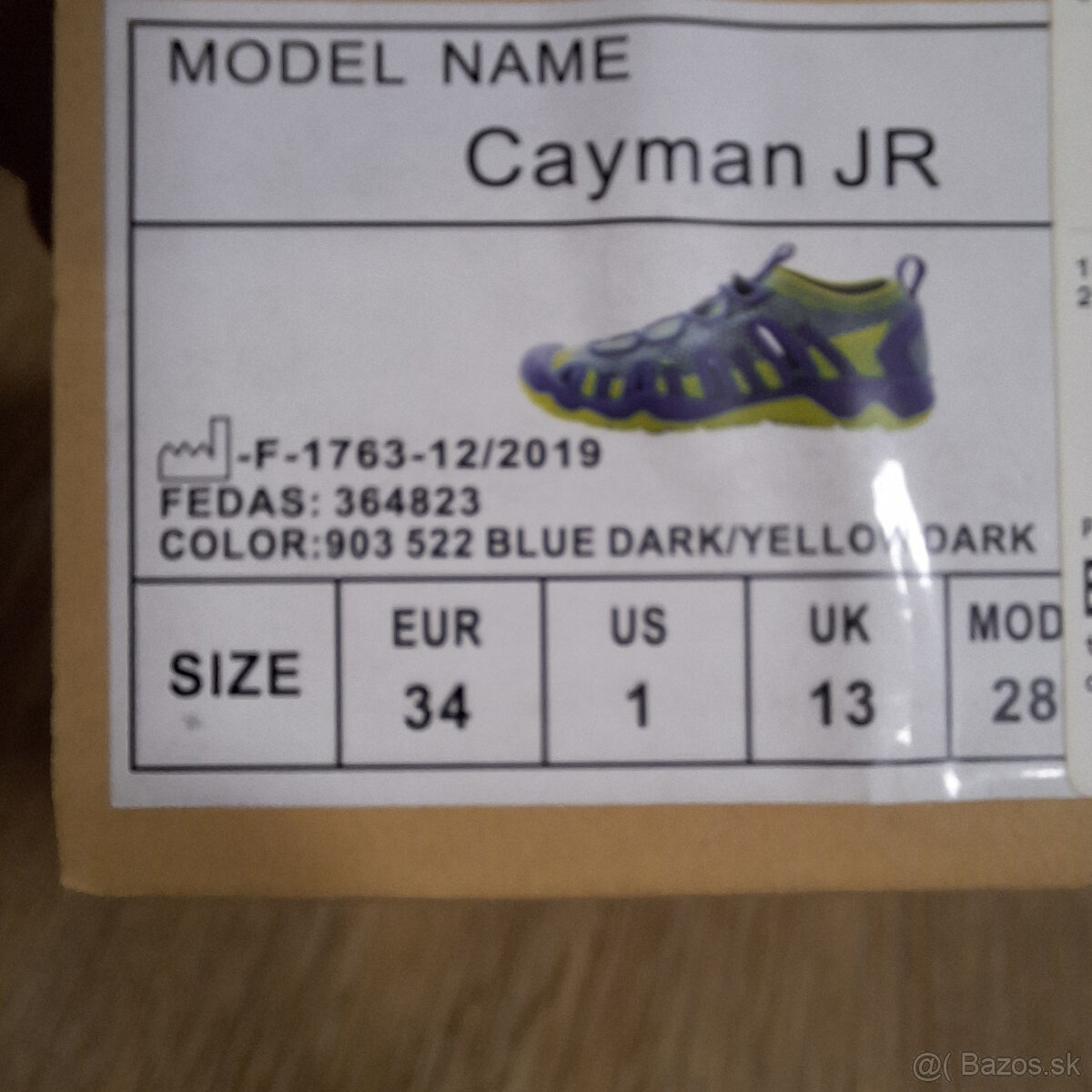 Detské topánky číslo 34 - 4