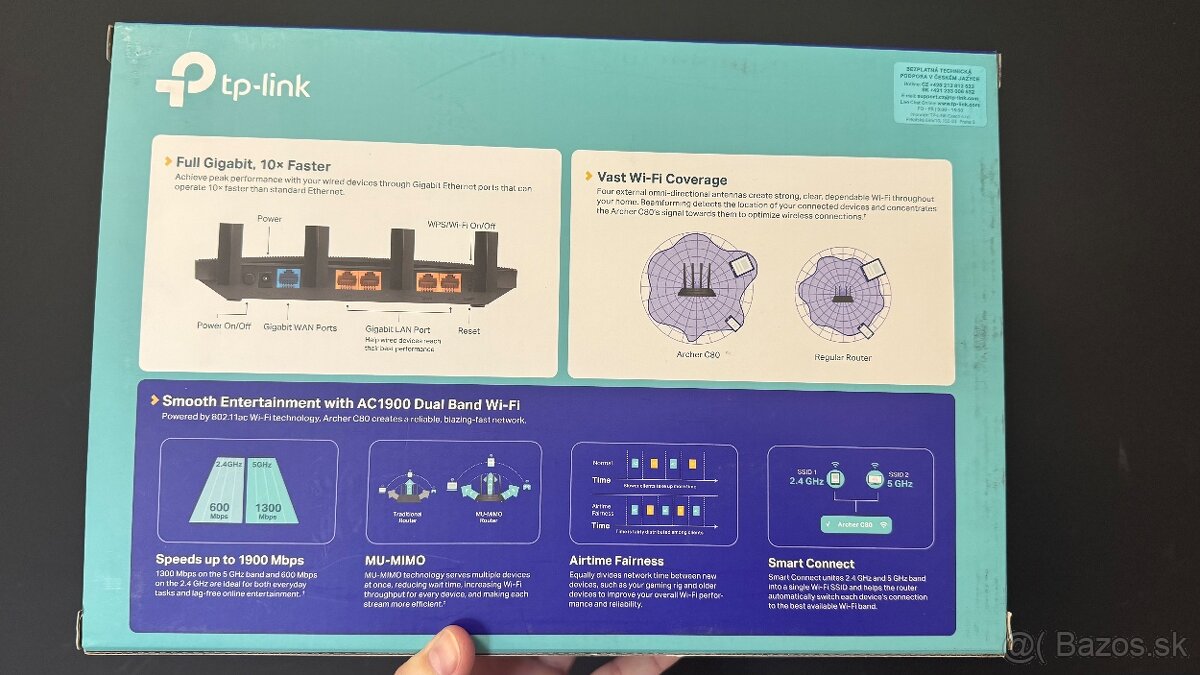 WiFi Router Archer C80 - 4