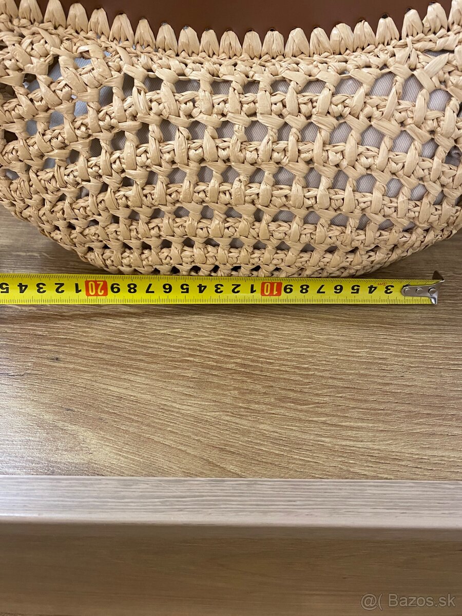 Polene kabelka pruteny košík - 4
