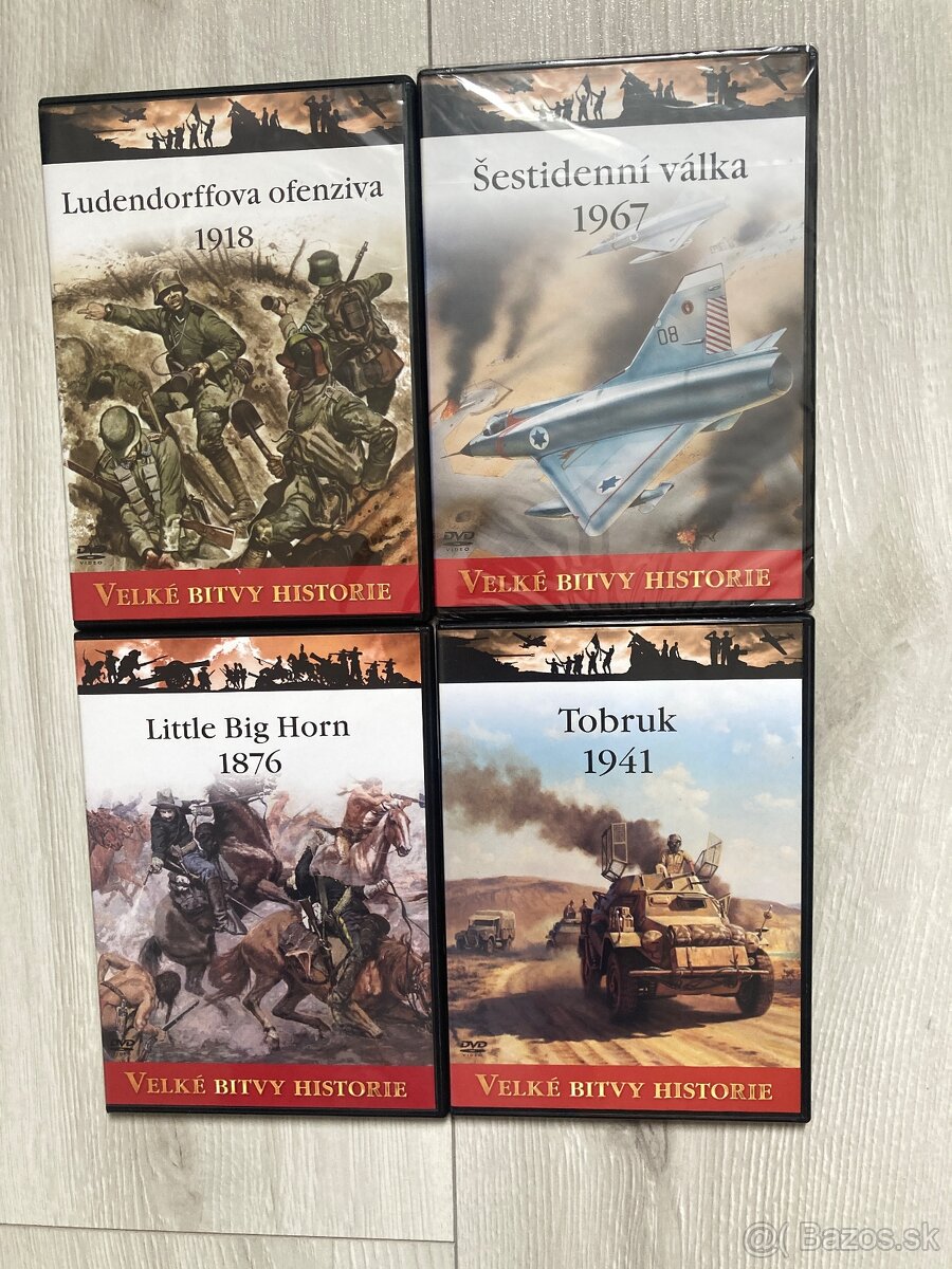 Kolekcia DVD veľké vojny histórie - 4