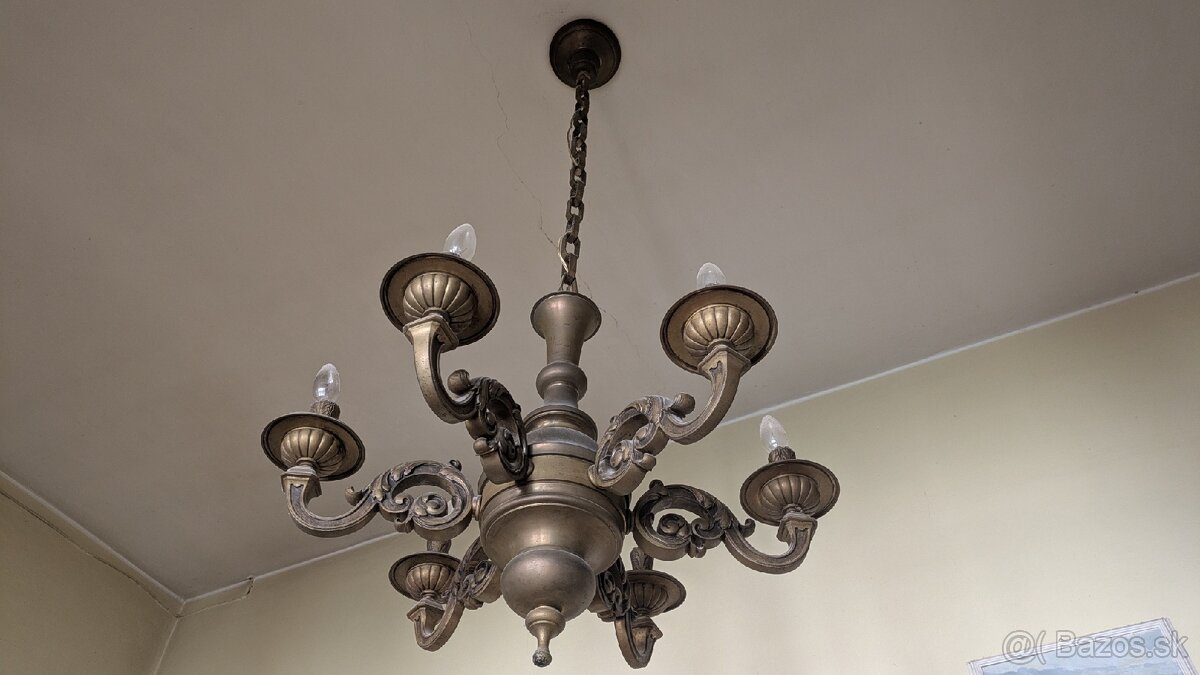 Mosadzný luster - 4