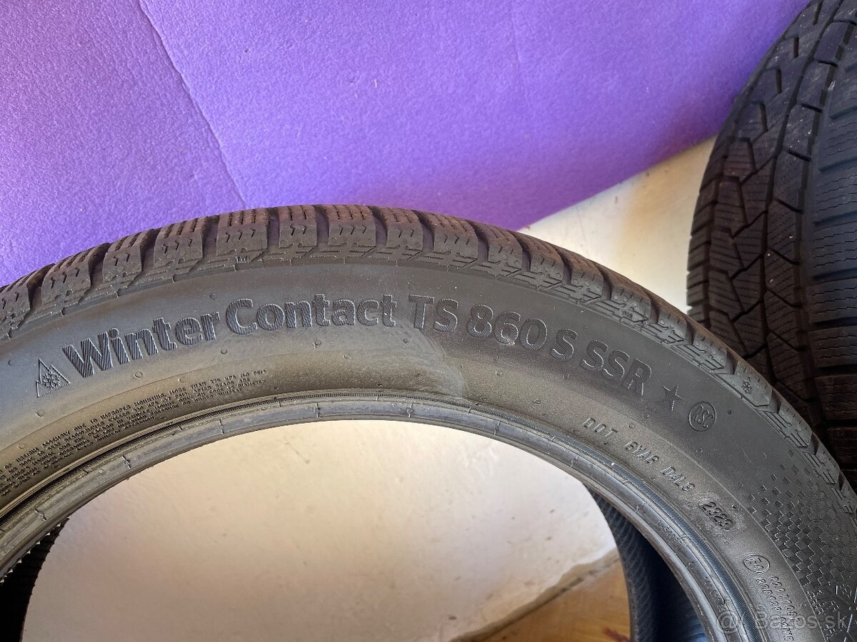 Predám zimné pneu. 245/50 R19 105V Continental - 4