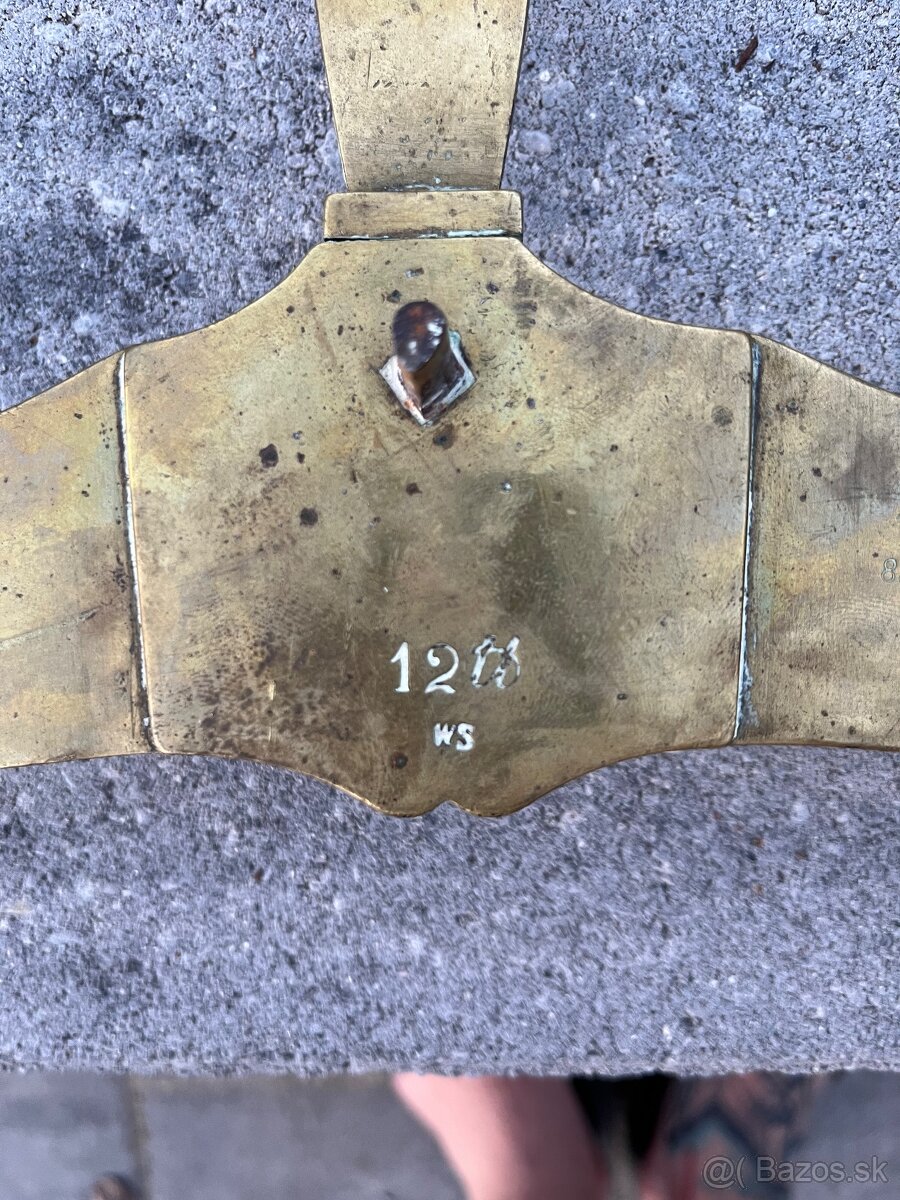 Starožitná obchodná váha pre zberateľa - 4