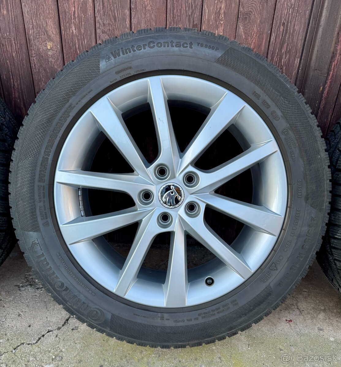 originální ALU kolesá škoda elbrus R18 5x112 - 4