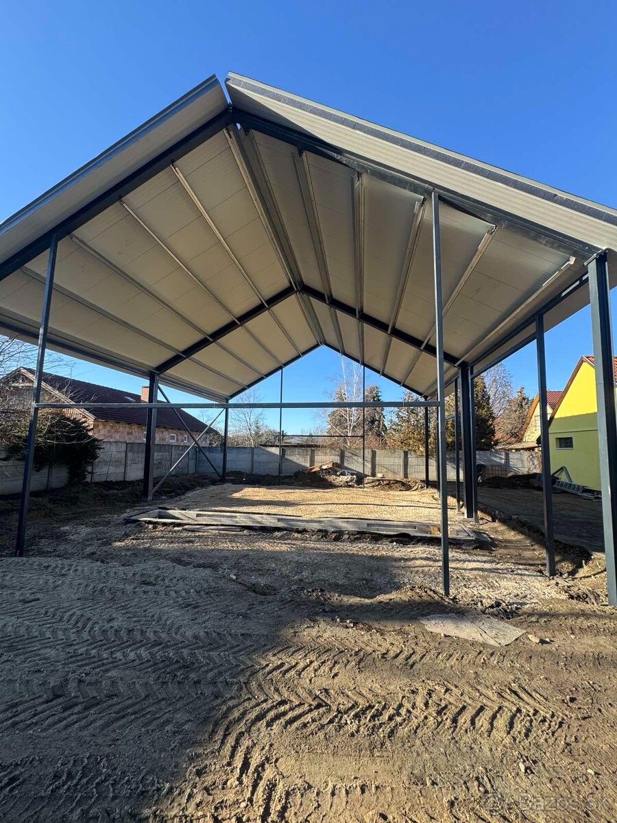 Konštrukcia haly 12x12x4m - 4